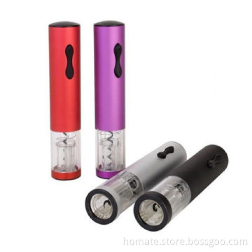 Stainless steel electrical rechargeable wine opener, RoHS Directive-compliant